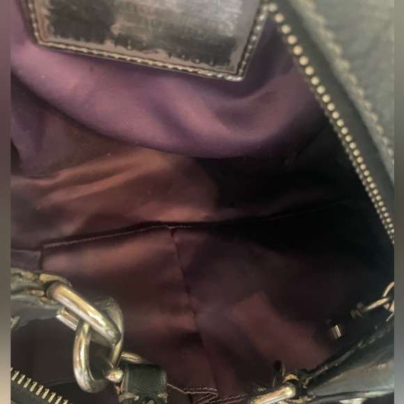 Coach Madison Leather Maggie Shoulder Bag Black - GUC - Picture 8 of 8